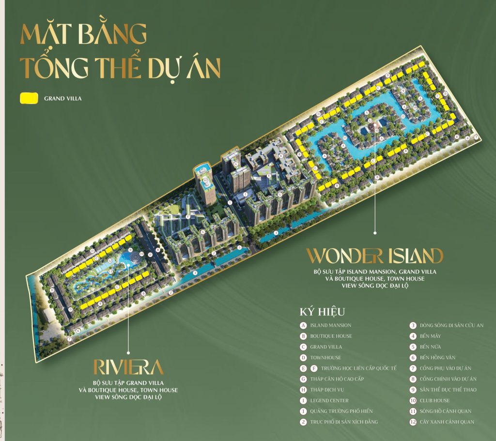 Vị trí Grand Villa - Sunshine Legend City