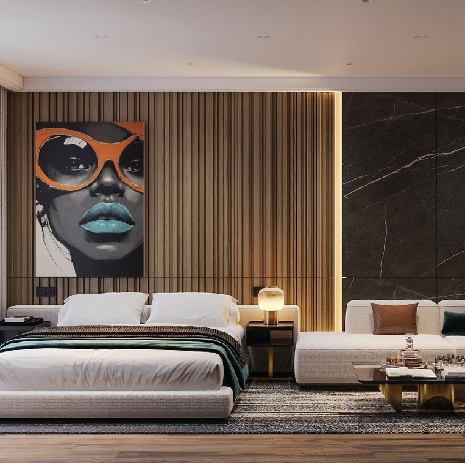 Concept phong cách Neo Art Deco - một trong các gói nội thất Sunshine thường chào kèm