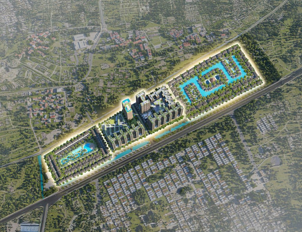 Mặt bằng minh họa Handico Sunshine Metropolis City