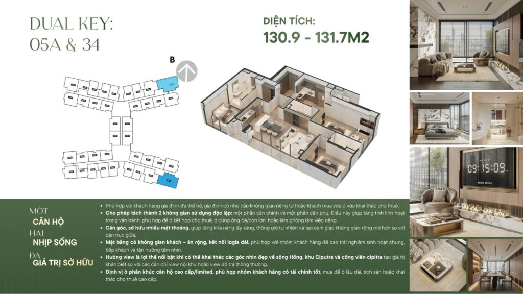 Dual Key - mặt bằng Sunshine River Park