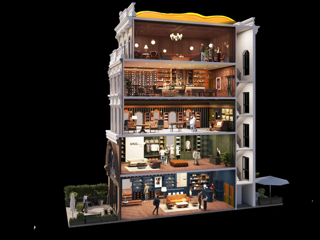 Thiết kế The Oakwood - kiến trúc Đông Âu