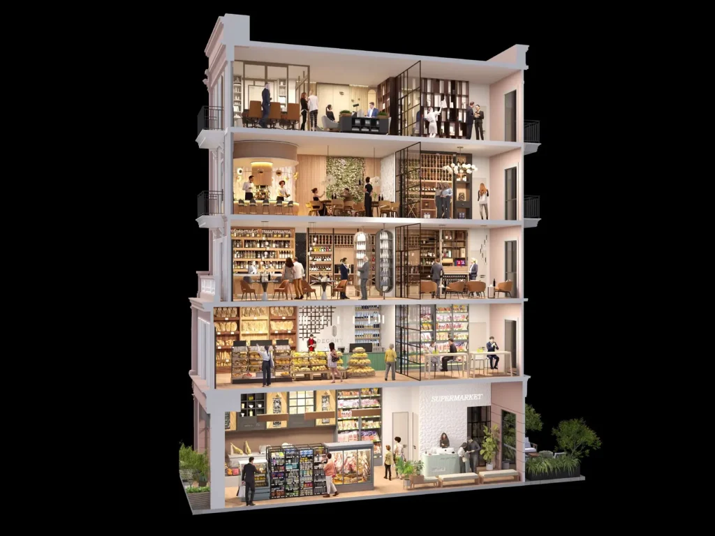 Thiết kế The Vista - kiến trúc Manhattan